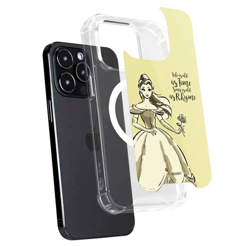Disney Princess Belle Tale As Old As Time Art iPhone 16 Pro MagSafe Case